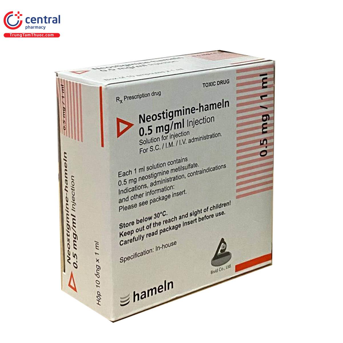 neostigmine hameln 05mgml injectionl 3 D1437