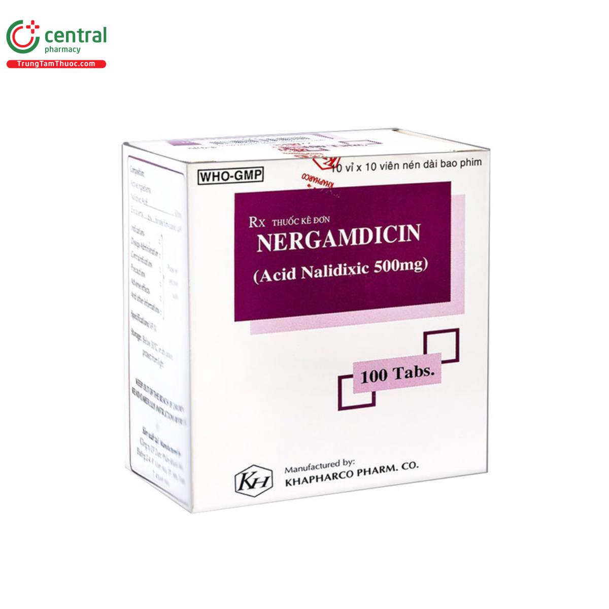 nergamdicin 500mg 5 M5352