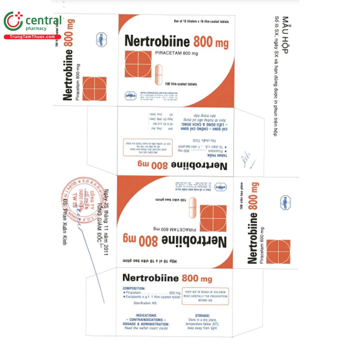 nertrobiine 800mg 3 M5235 nertrobiine 800mg 3 M5235