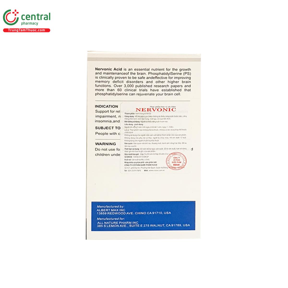 nervonic allnature 4 G2046