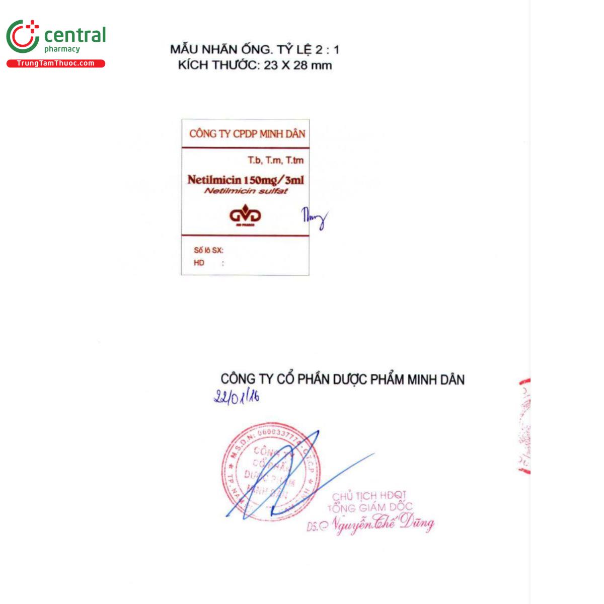 netilmicin 150mg 3ml minh dan 4 Q6072