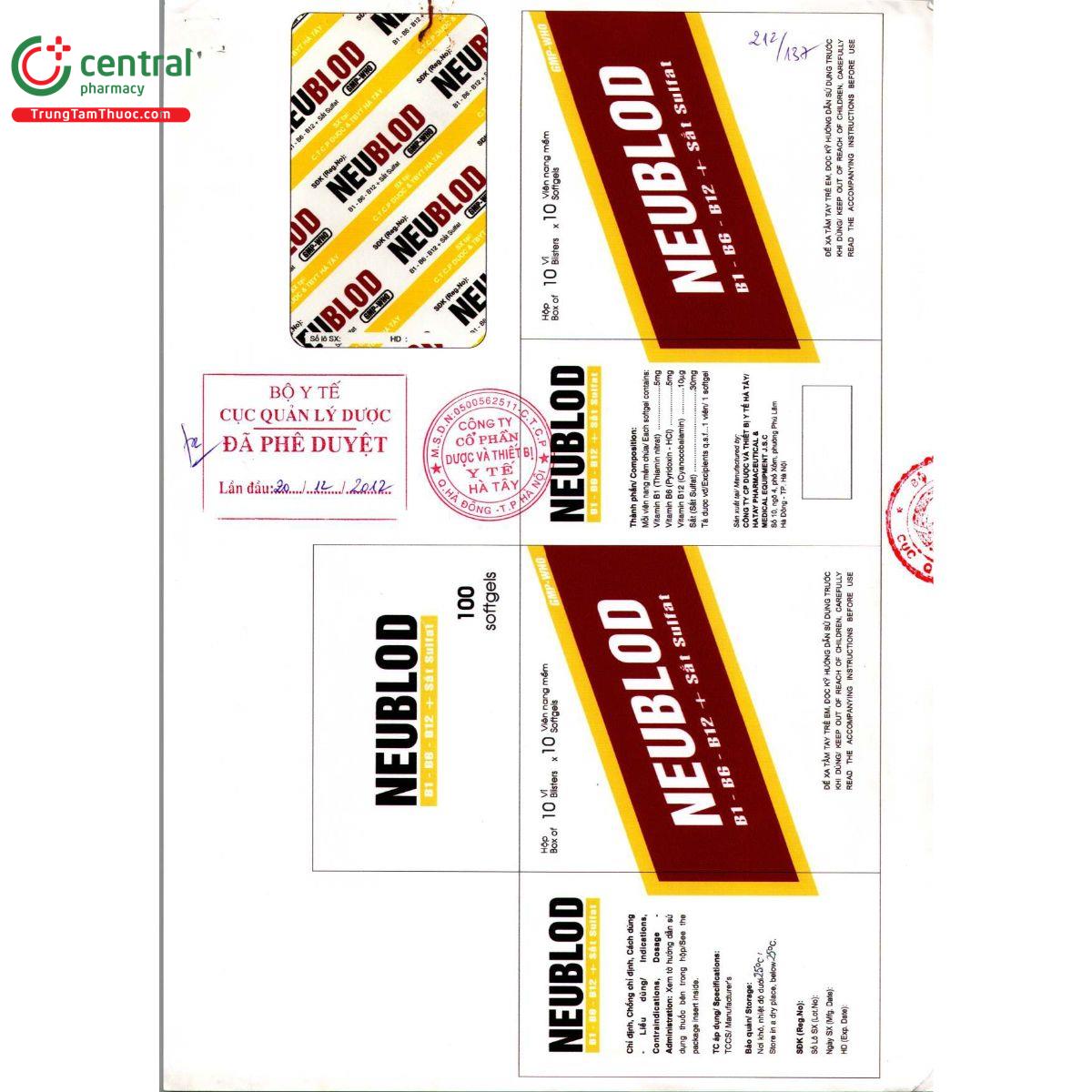 neublod hatapharm 6 F2736 neublod hatapharm 6 F2736