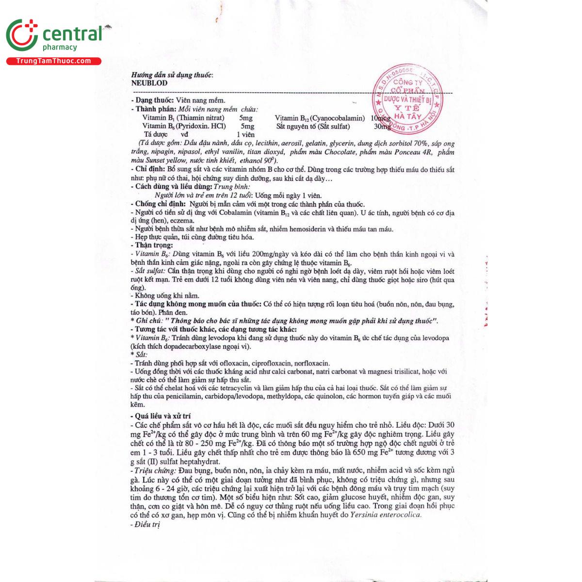 neublod hatapharm 7 L4463 neublod hatapharm 7 L4463
