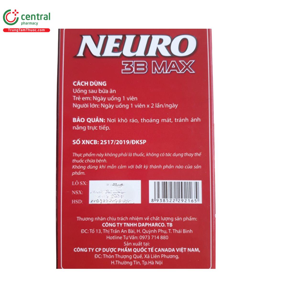 neuro 3b max 3 T7145