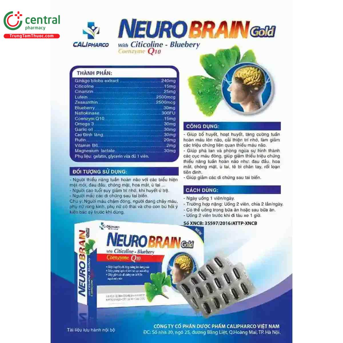 neuro brain gold 10 N5318