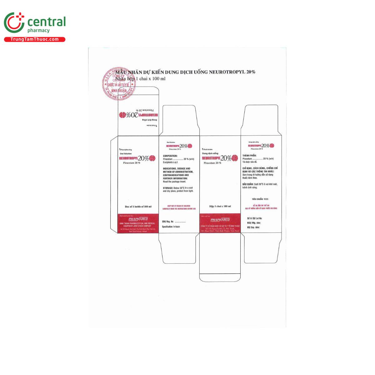 neurotropyl 20 6 R6617 neurotropyl 20 6 R6617