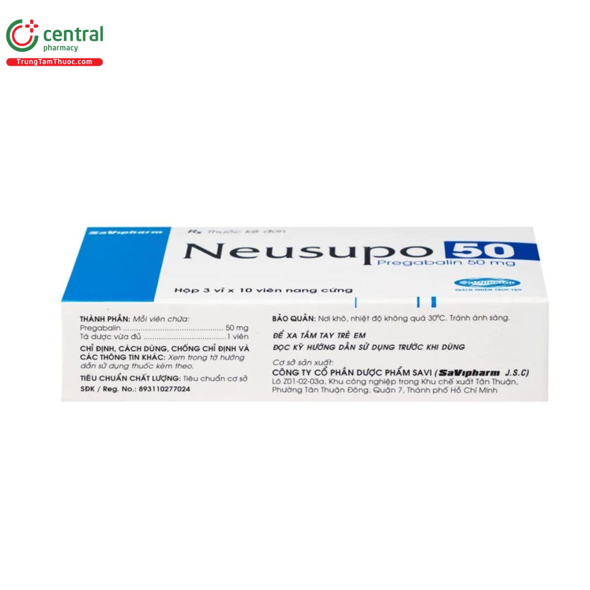neusupo 50mg 4 B0328