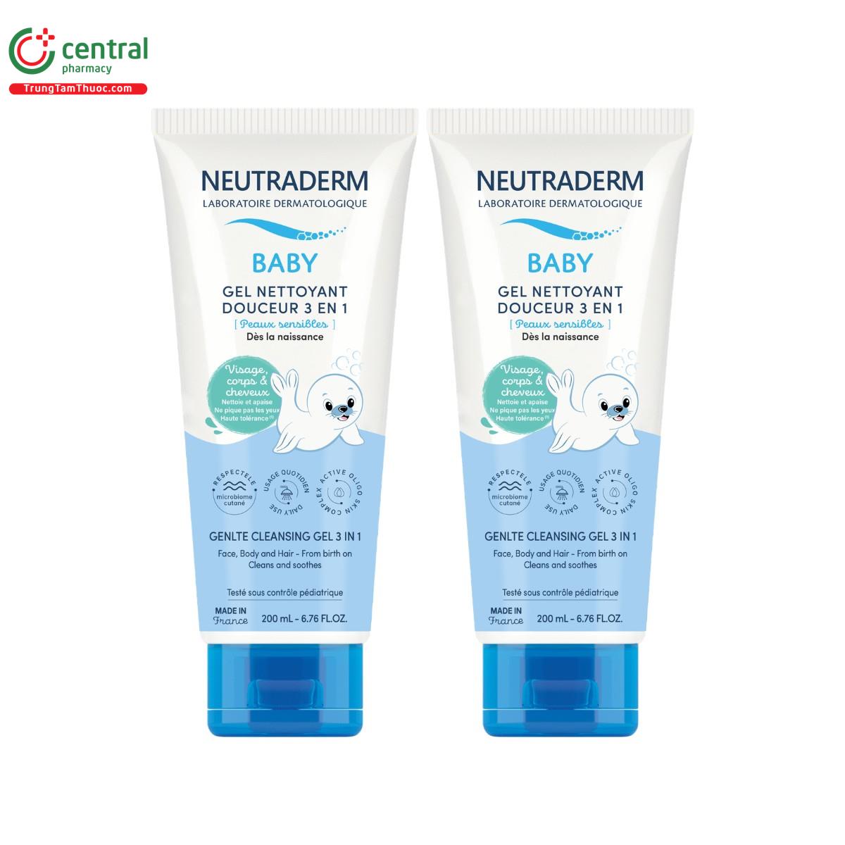 neutraderm gentle cleansing gel 3 in 1 3 F2264 neutraderm gentle cleansing gel 3 in 1 3 F2264