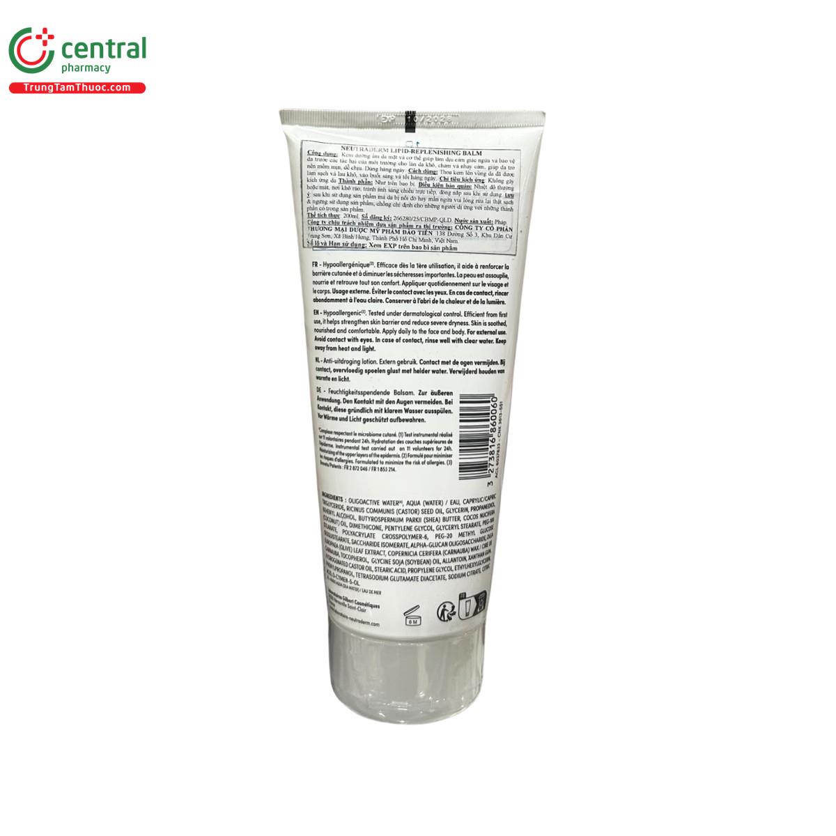 neutraderm lipid replenishing balm 5 I3658 neutraderm lipid replenishing balm 5 I3658