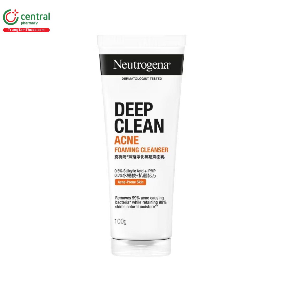 neutrogena deep clean acne foaming cleanser 100g 1 P6283 neutrogena deep clean acne foaming cleanser 100g 1 P6283