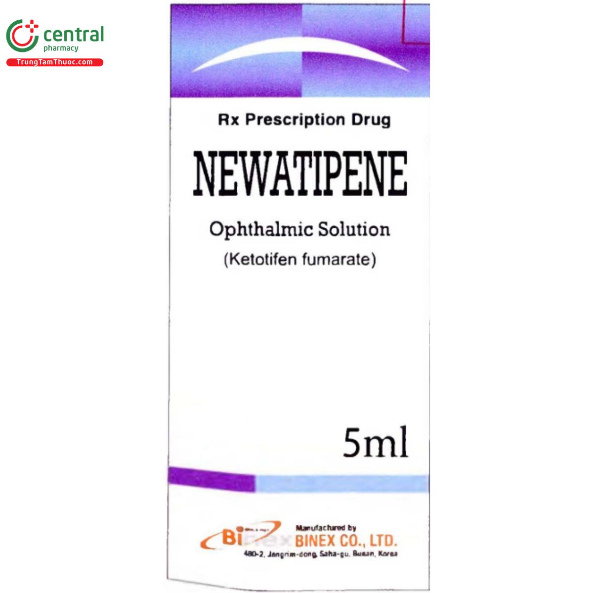 newatipene ophthalmic solution 5 R7308 newatipene ophthalmic solution 5 R7308