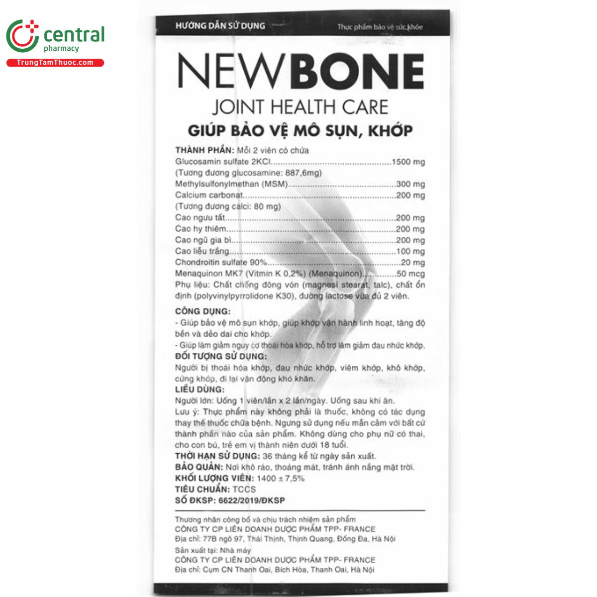 newbone joint health care 10 U8052