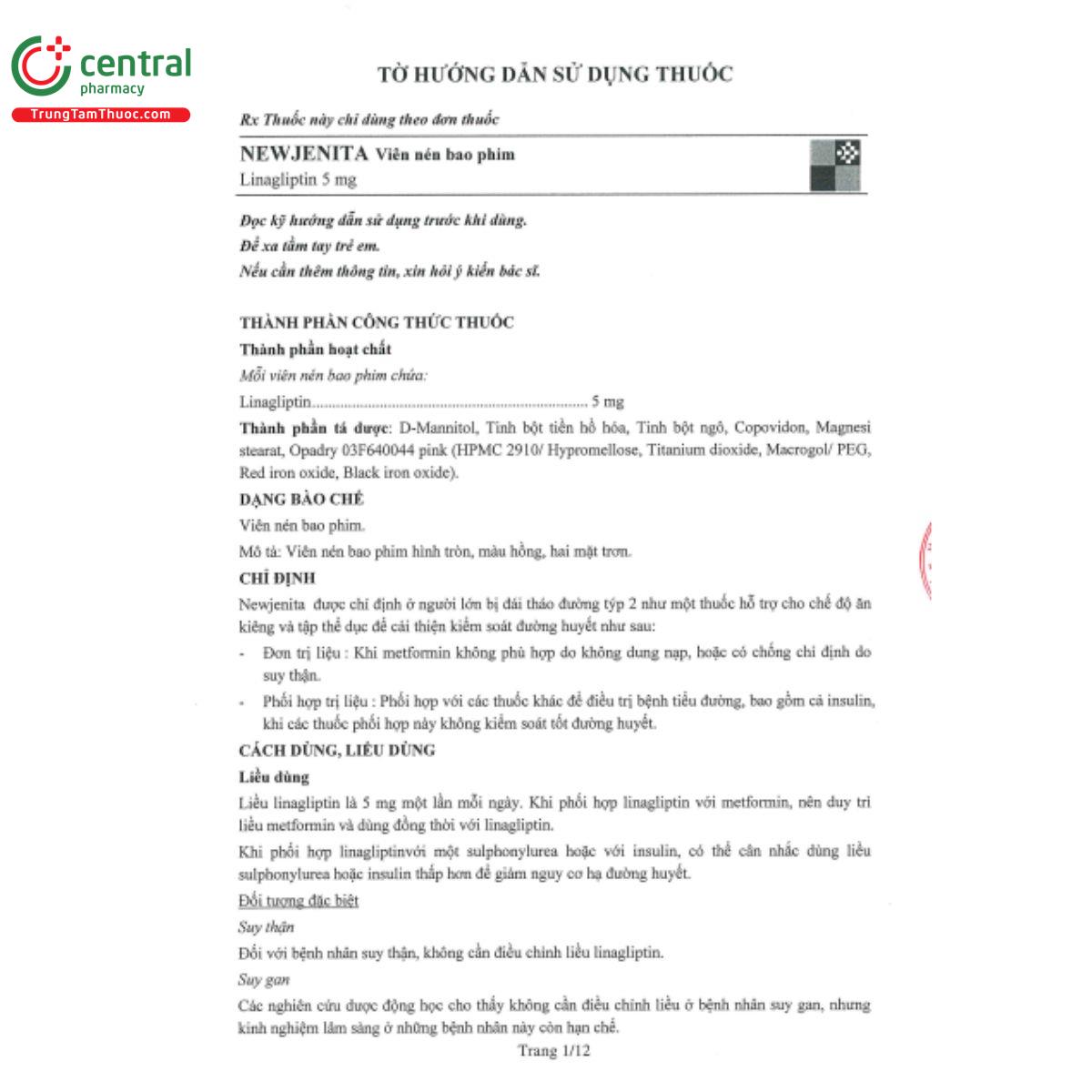 newjenita 5mg 1 F2665