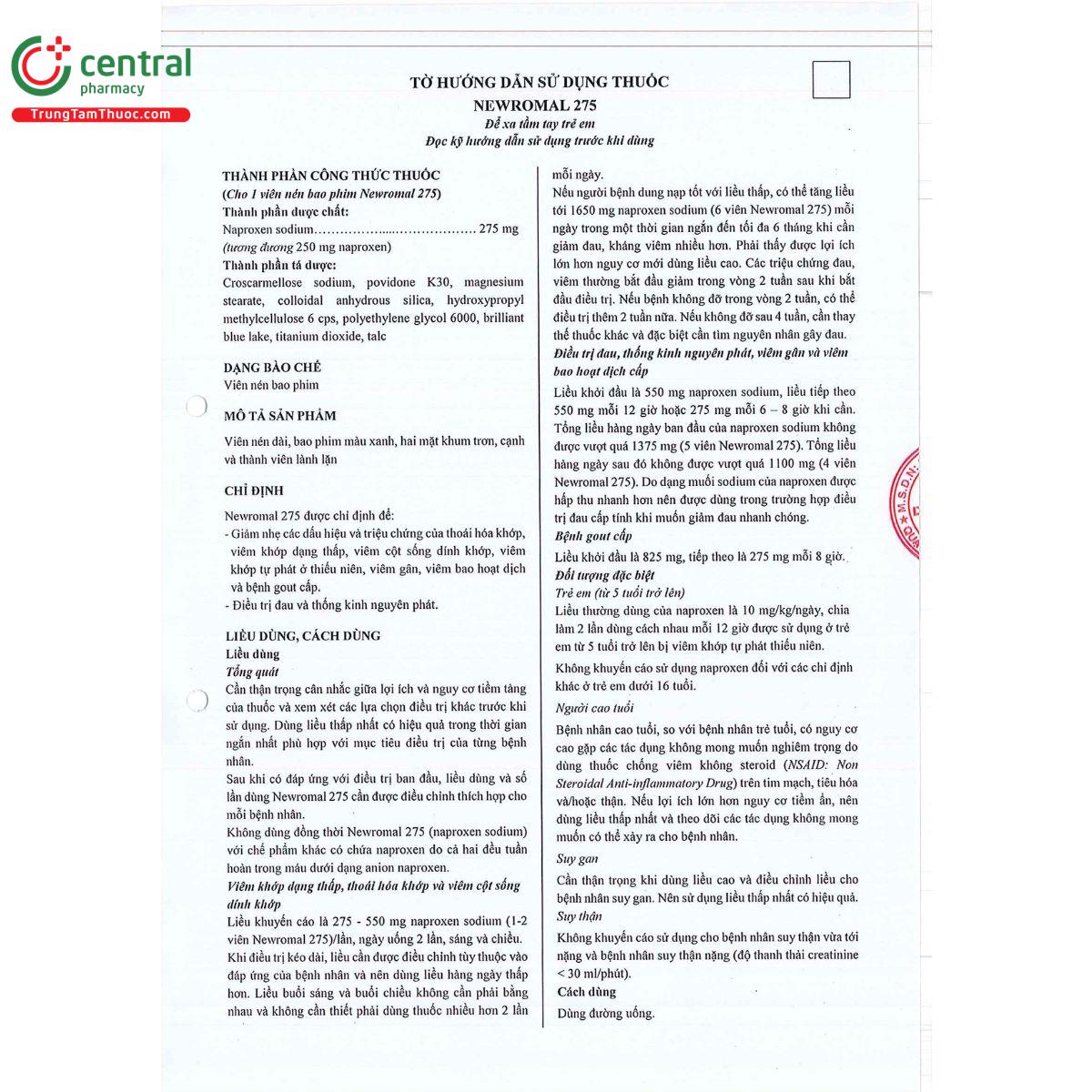 newromal 275 4 E1161