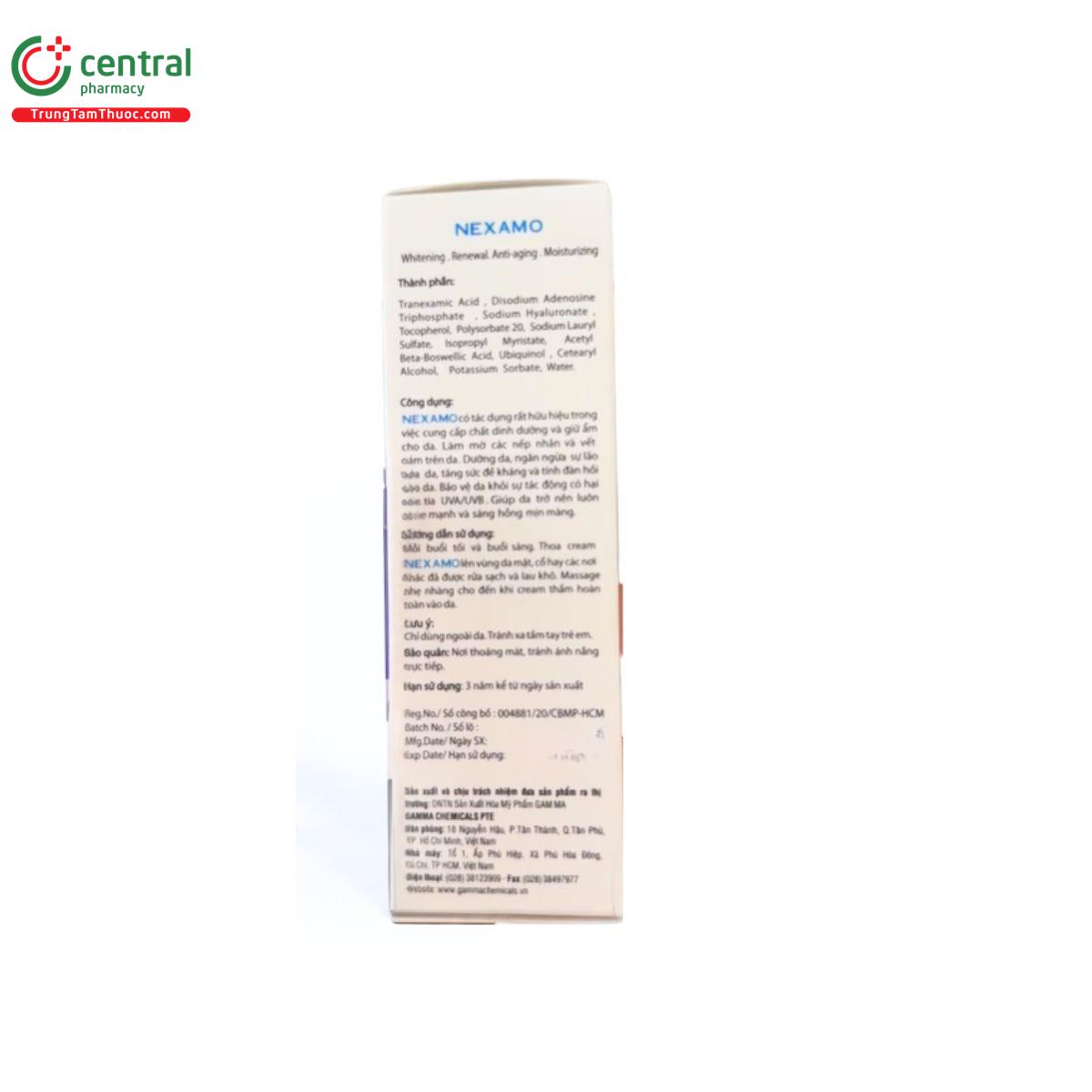 nexamo provides whitening 3 A0370