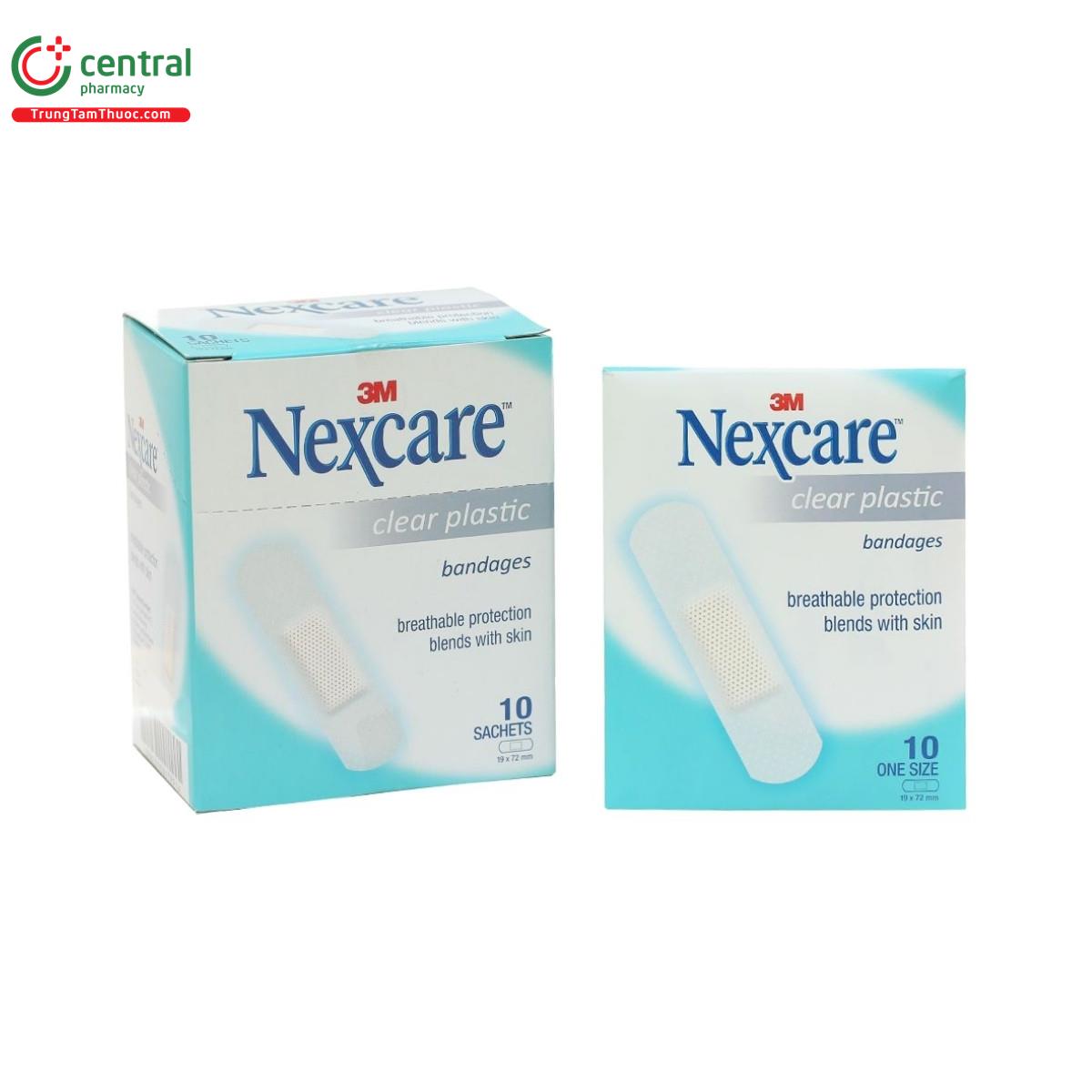 nexcare clear plastic bandages 2 U8571