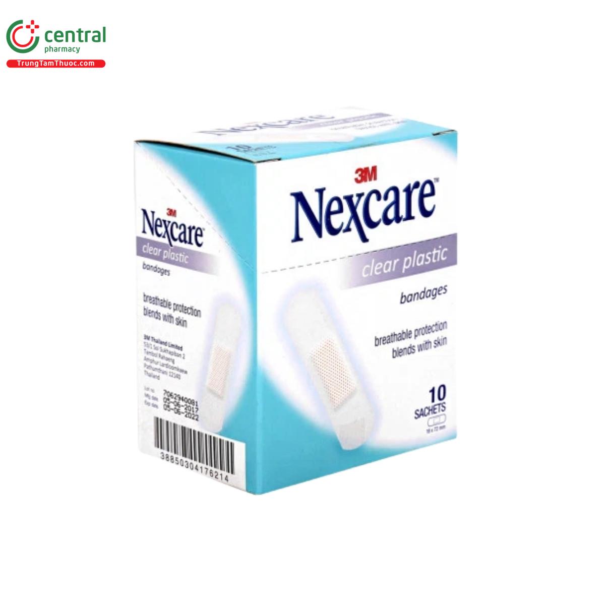 nexcare clear plastic bandages 6 F2700