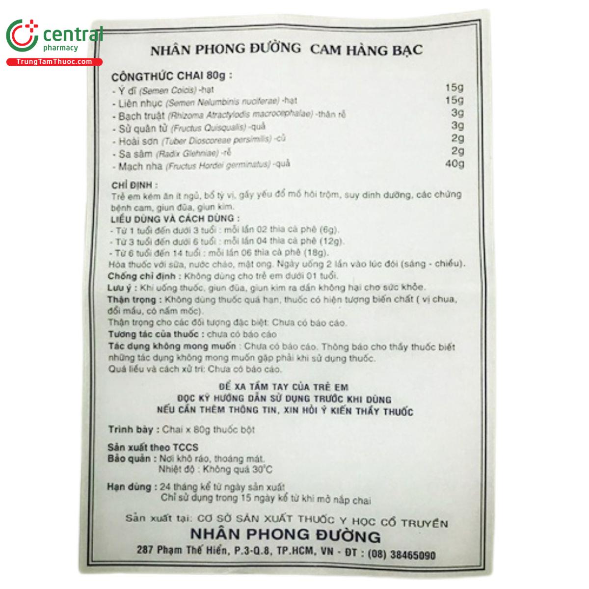 nhan phong duong cam hang bac 8 M5316 nhan phong duong cam hang bac 8 M5316