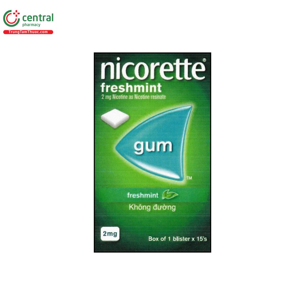 nicorette freshmint 2mg 1 T7650 nicorette freshmint 2mg 1 T7650