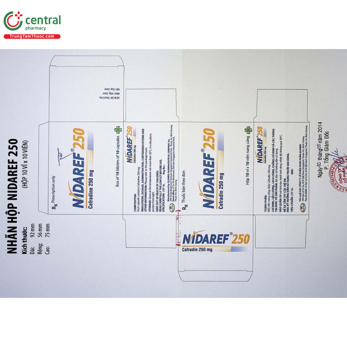 nidaref 250 3 B0075 nidaref 250 3 B0075