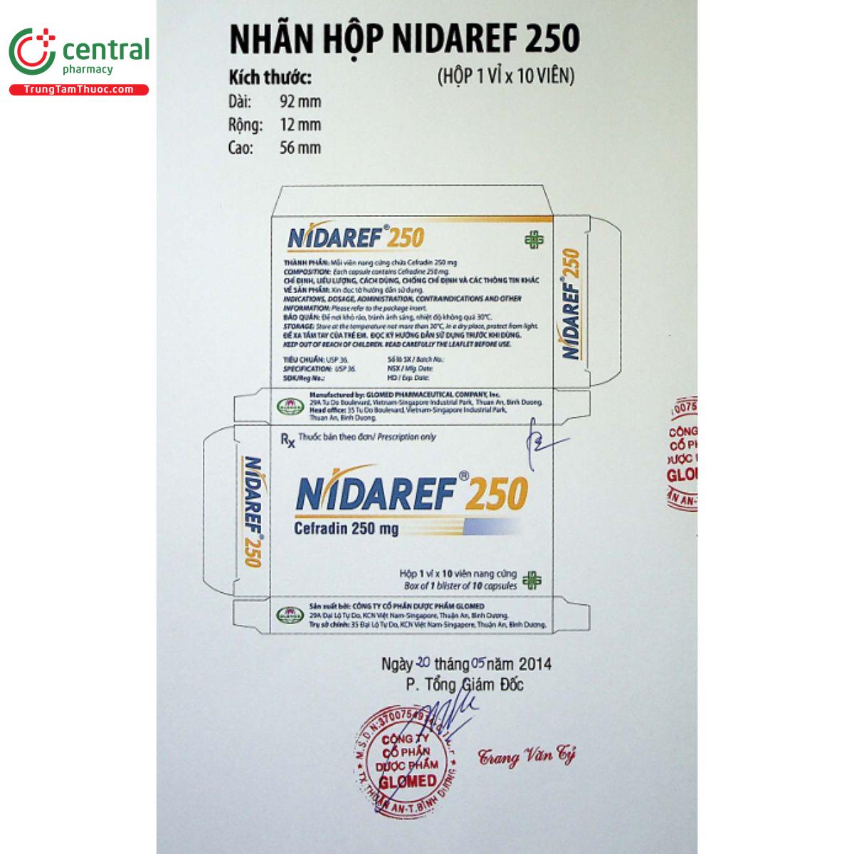 nidaref 250 4 U8402 nidaref 250 4 U8402
