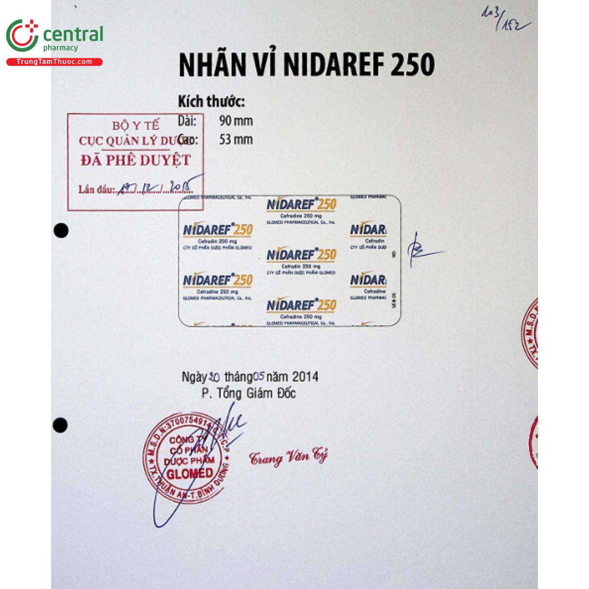 nidaref 250 5 R7820 nidaref 250 5 R7820