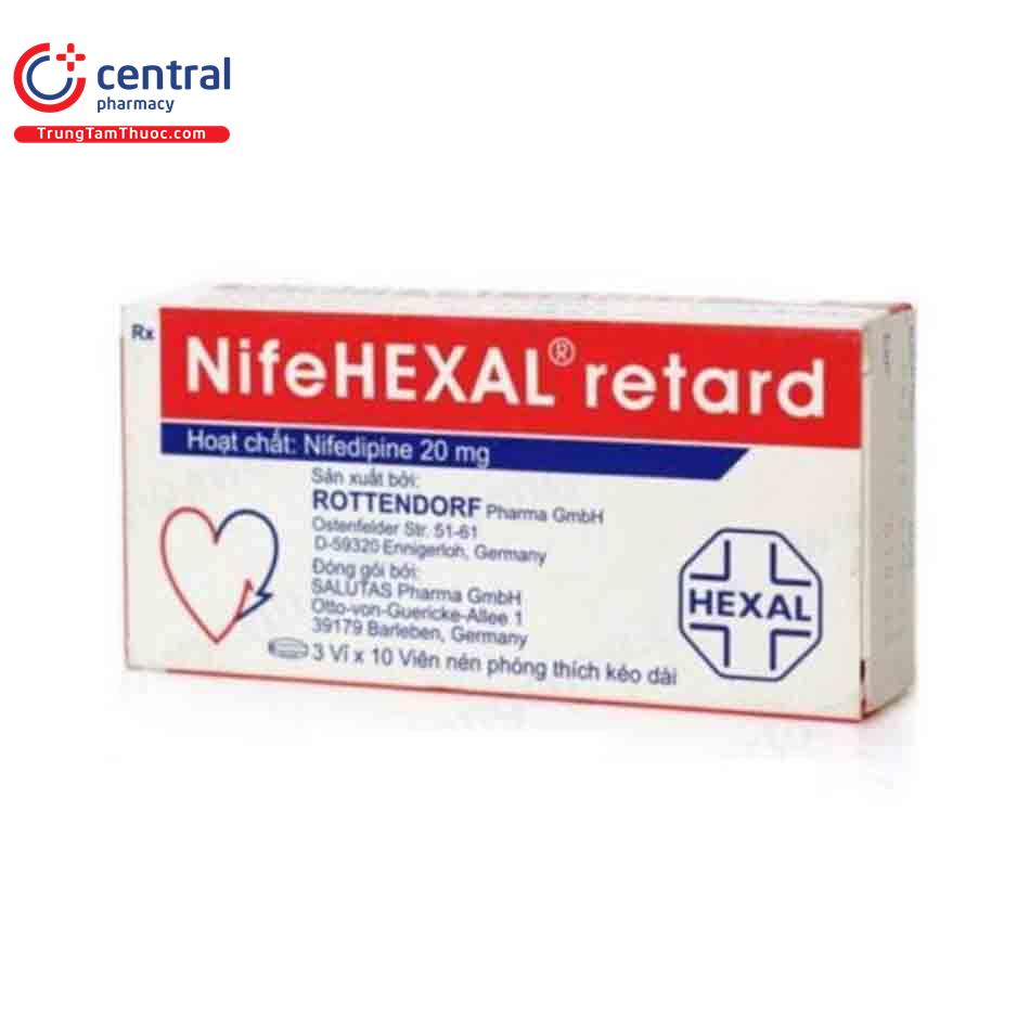 nifehexal 20 retard 2 A0457