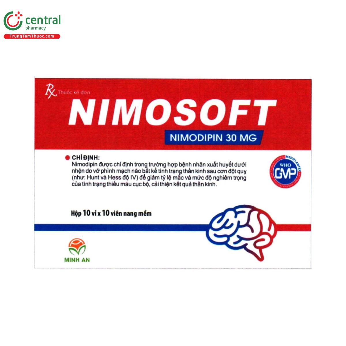 nimosoft 30 mg 1 N5446