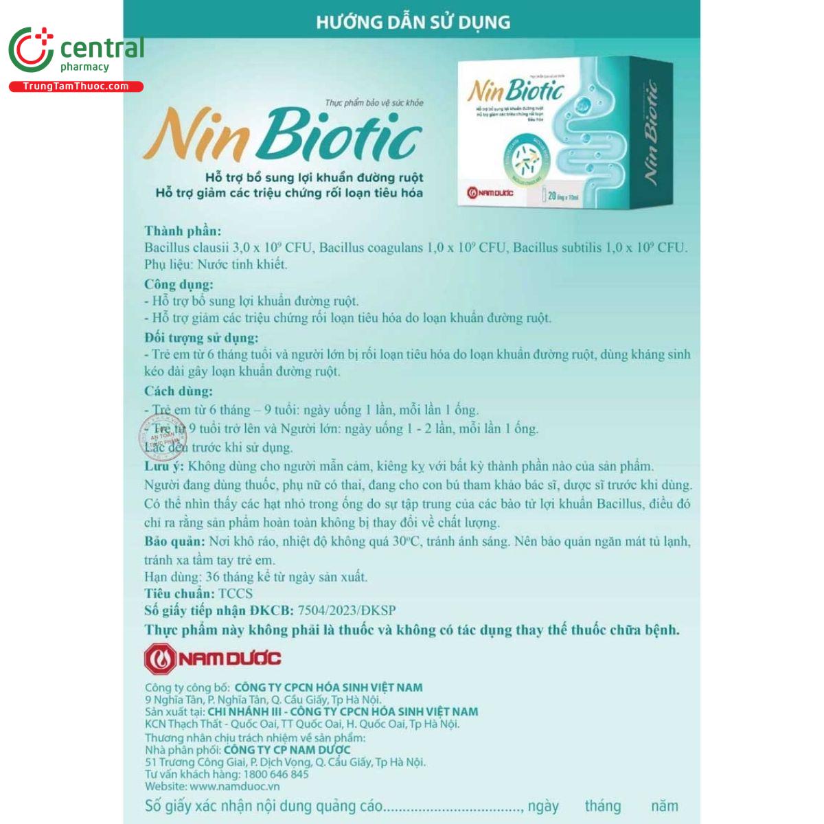 ninbiotic 10 N5444