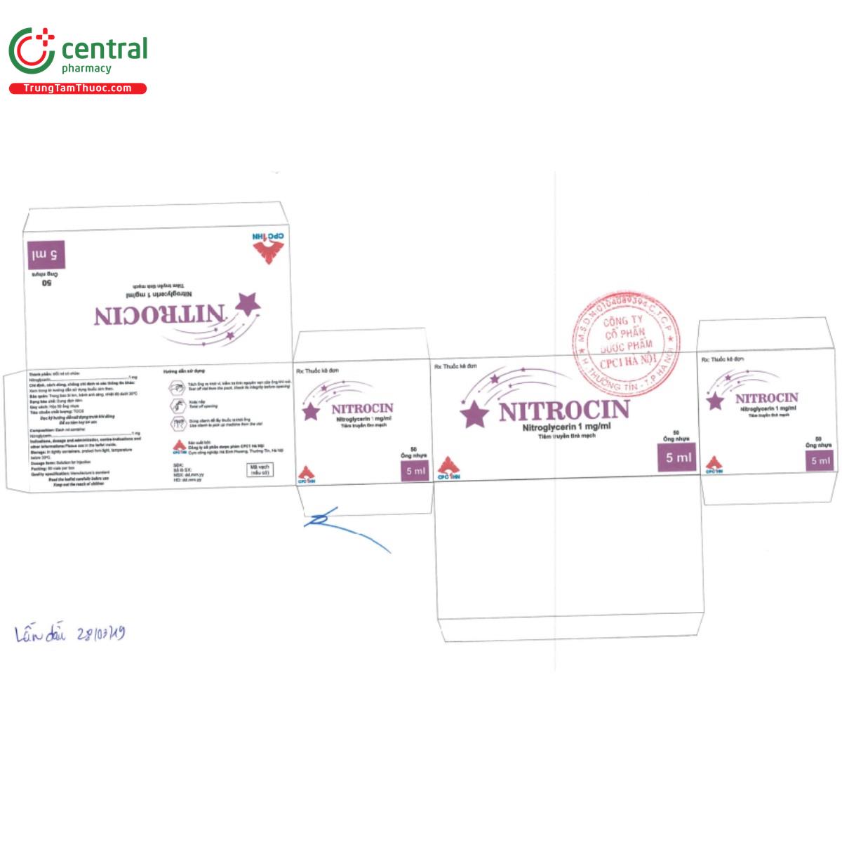 nitrocin 1mg ml 3 N5233
