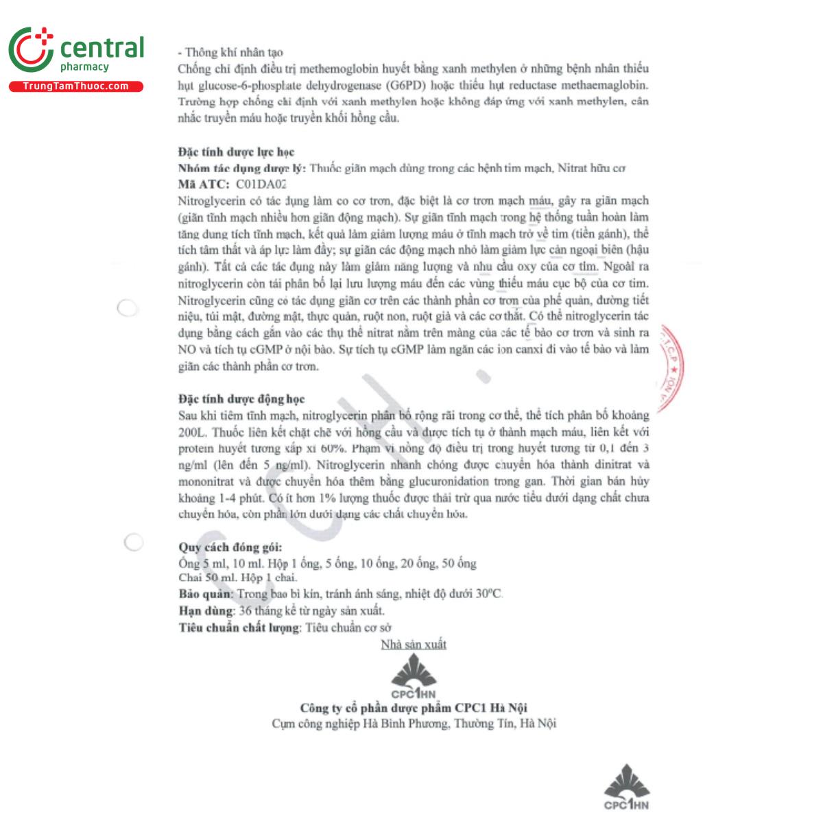 nitrocin 1mg ml 8 E1345