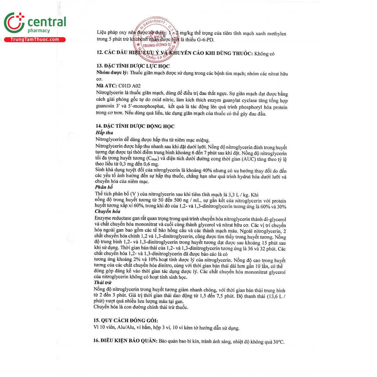 nitroglycerin 0 6 duoc trung uong 3 9 D1128 nitroglycerin 0 6 duoc trung uong 3 9 D1128