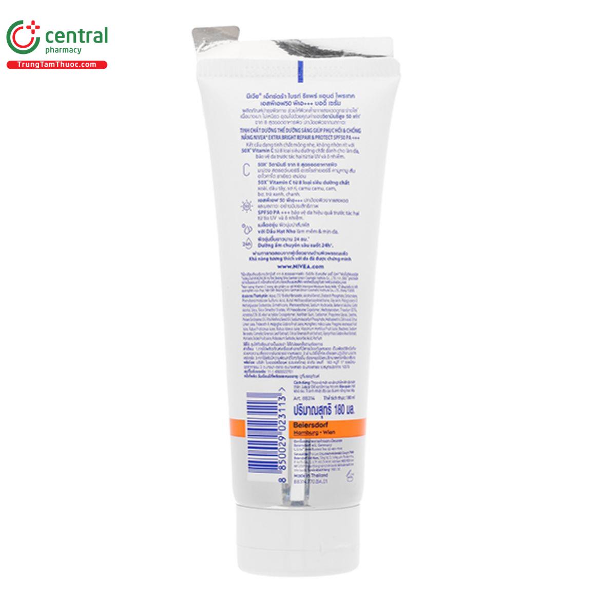 nivea extra bright repair protect 180ml 2 T7238