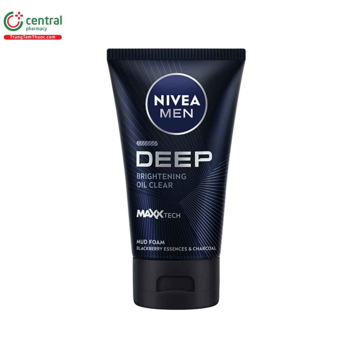nivea men deep brightening oil clear mud foam 3 U8167