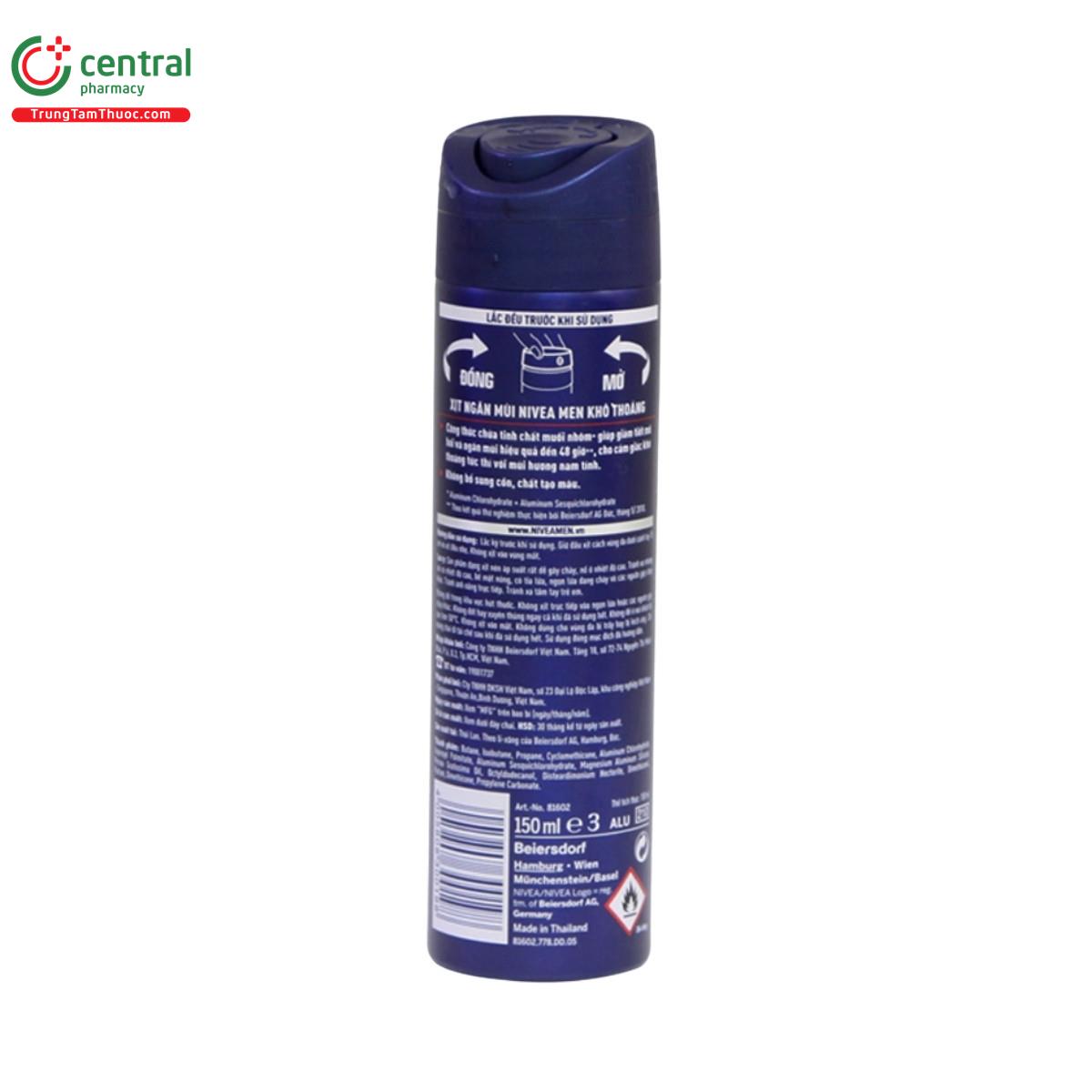 nivea men dry impact spray 5 U8757