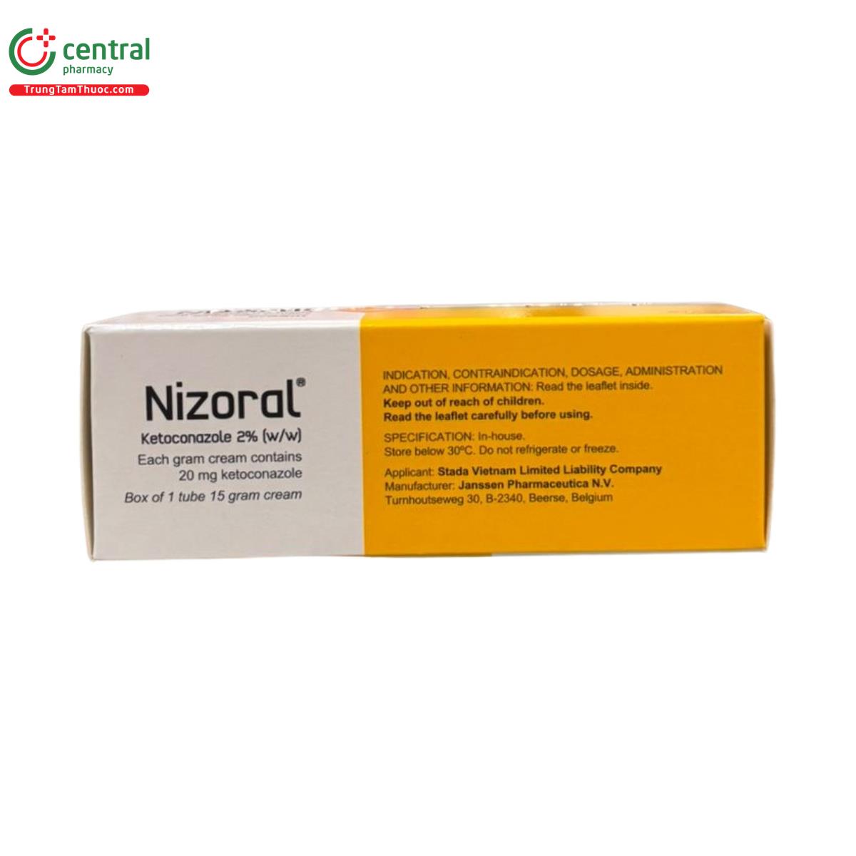 nizoral cream 15g 3 K4031