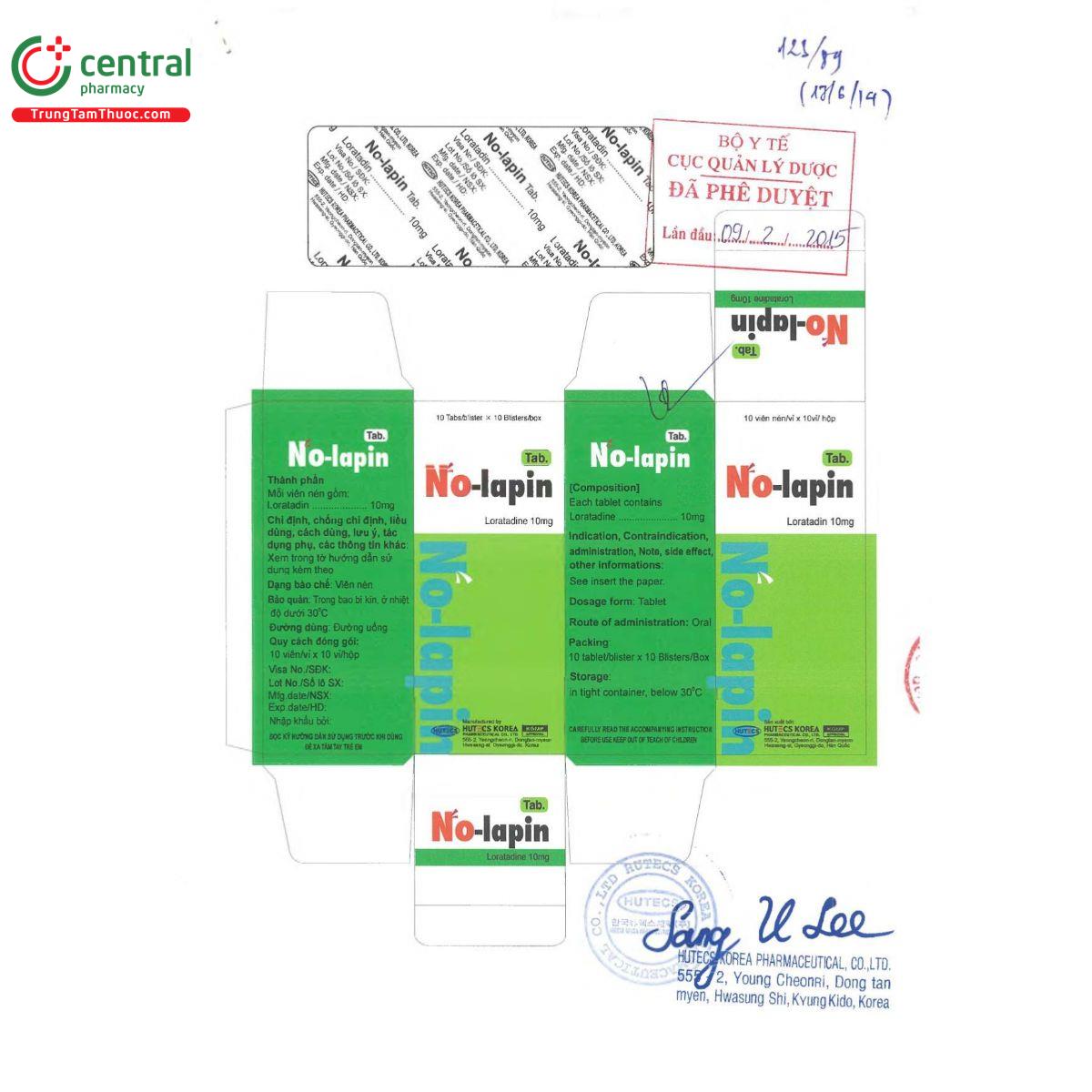 no lapin 10mg 5 L4106 no lapin 10mg 5 L4106