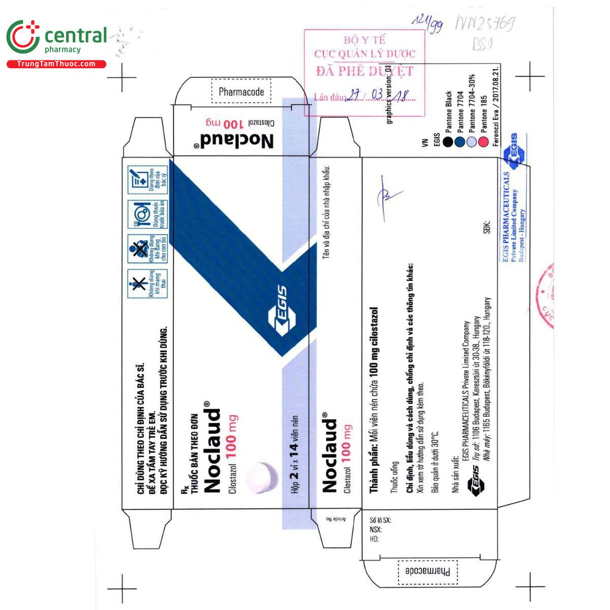 noclaud 100mg 3 O6011 noclaud 100mg 3 O6011