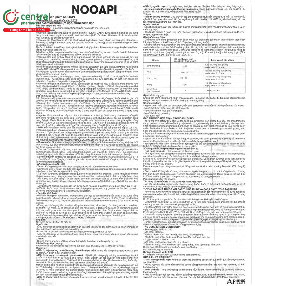 nooapi 1200mg 10 S7456