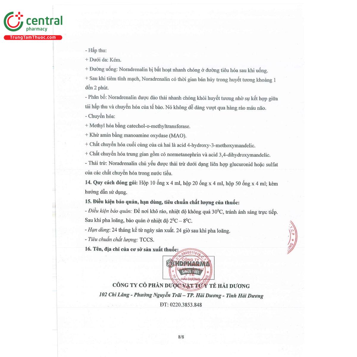 noradrenalin 4mg 4ml hdpharma 12 A0231