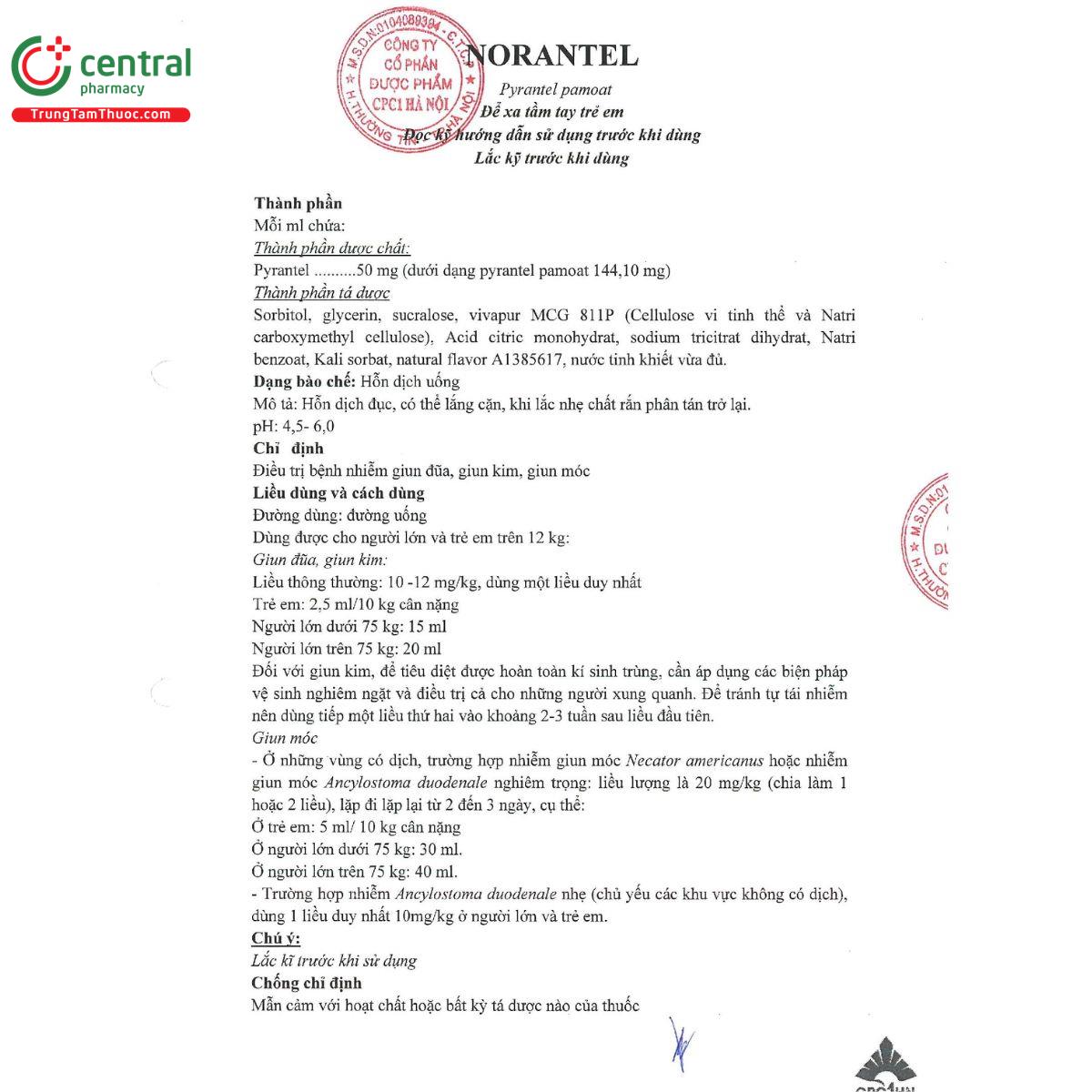 norantel 3 P6743 norantel 3 P6743