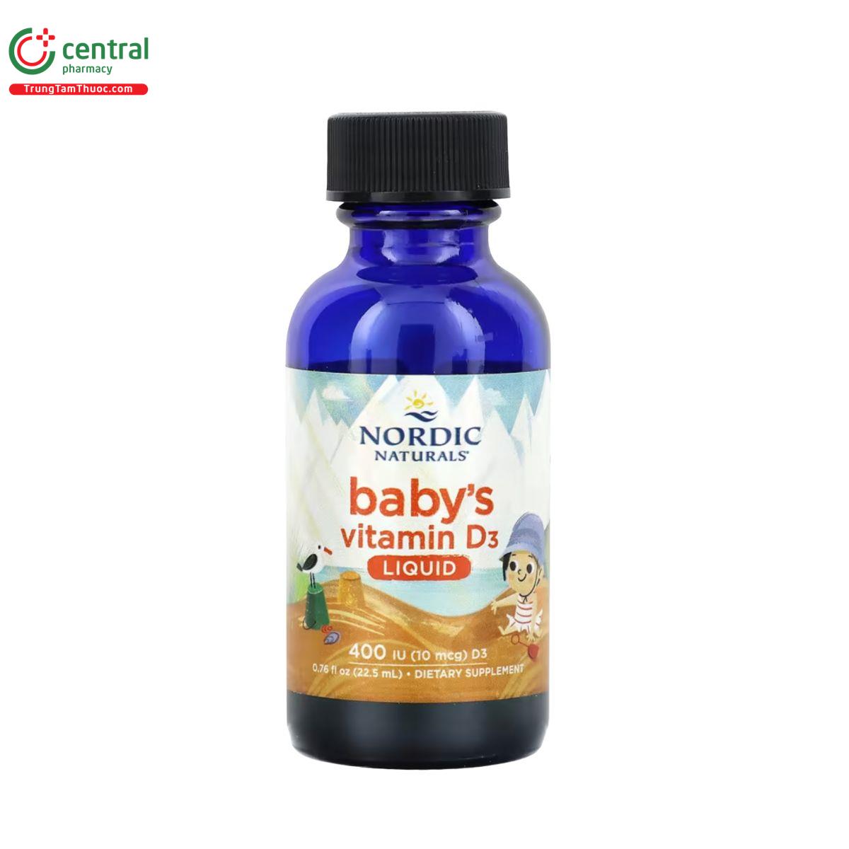 nordic naturals babys vitamin d3 6 N5651