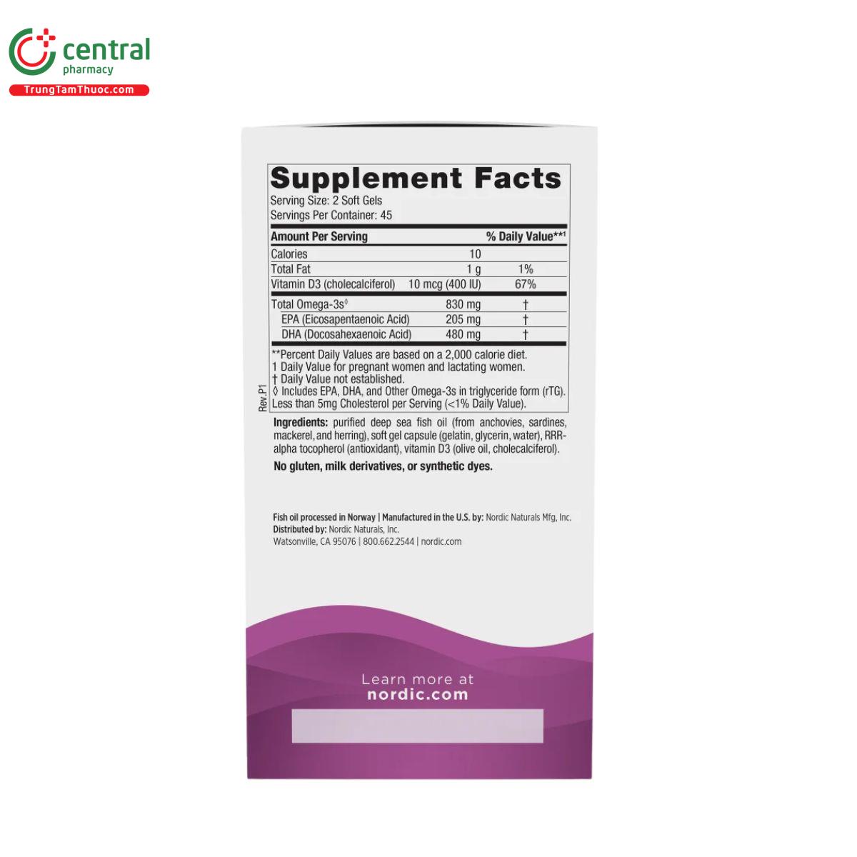 nordic naturals prenatal dha 5 S7383