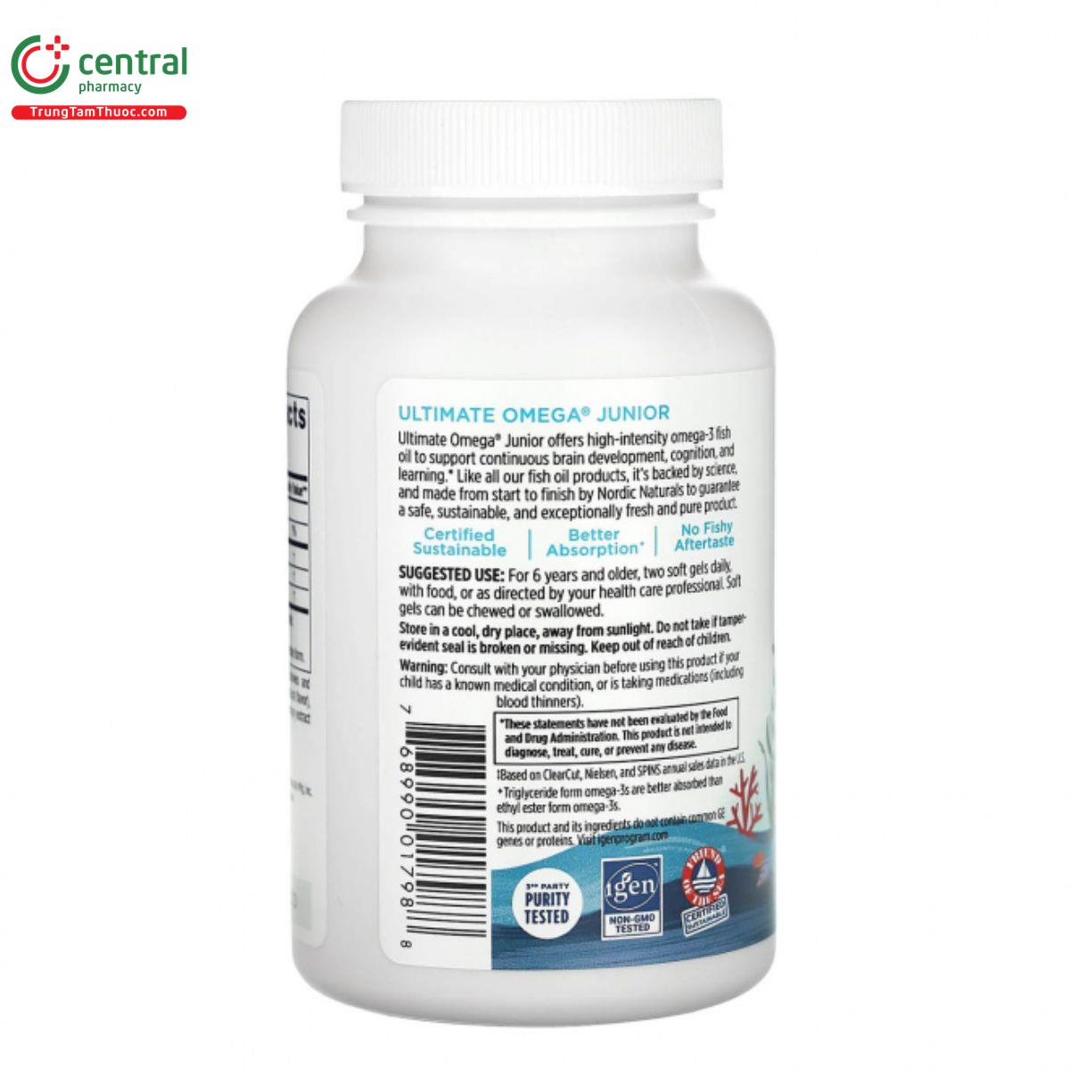 nordic naturals ultimate omega junior 10 Q6604