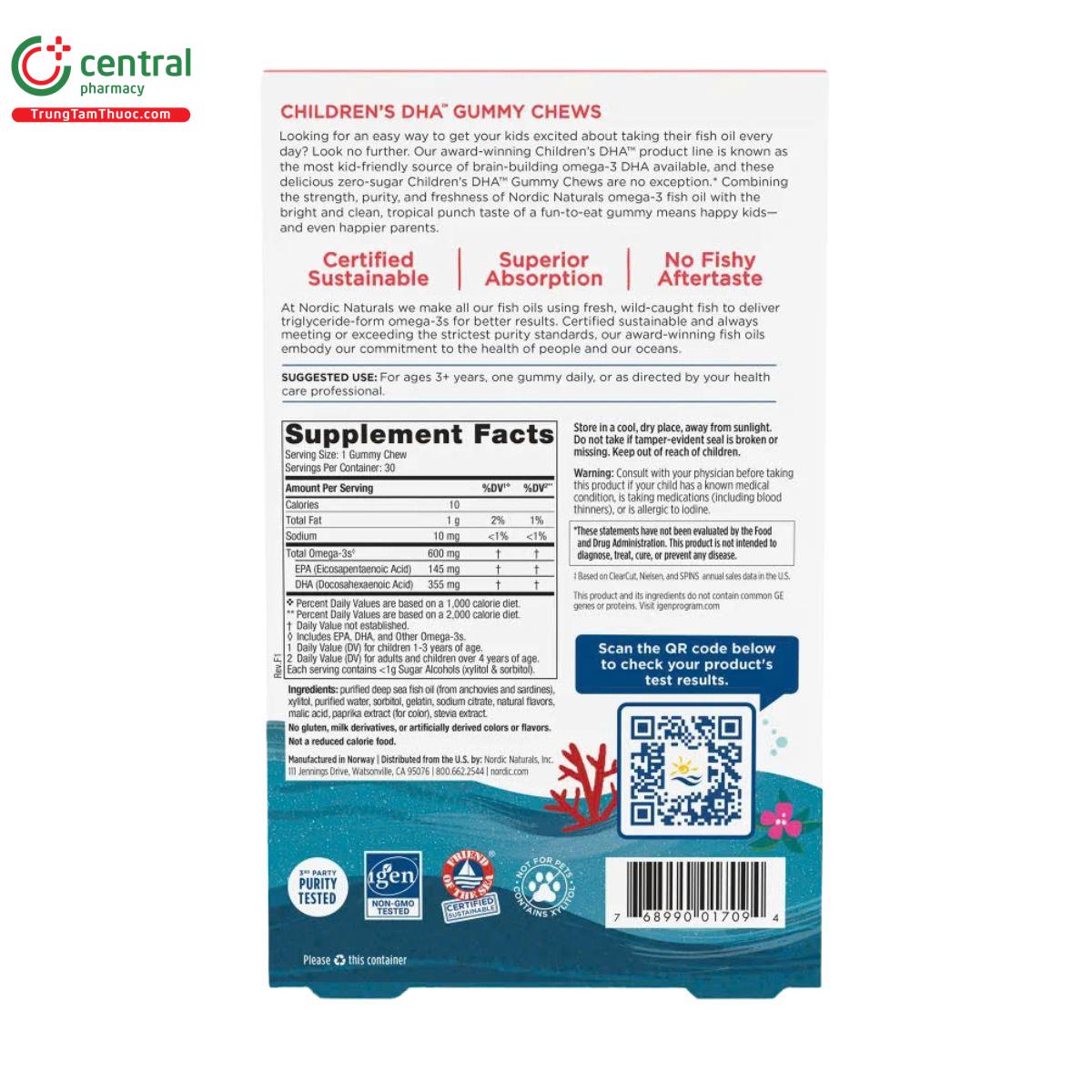 nordic naturals zero sugar children s dha 1 N5874 nordic naturals zero sugar children s dha 1 N5874