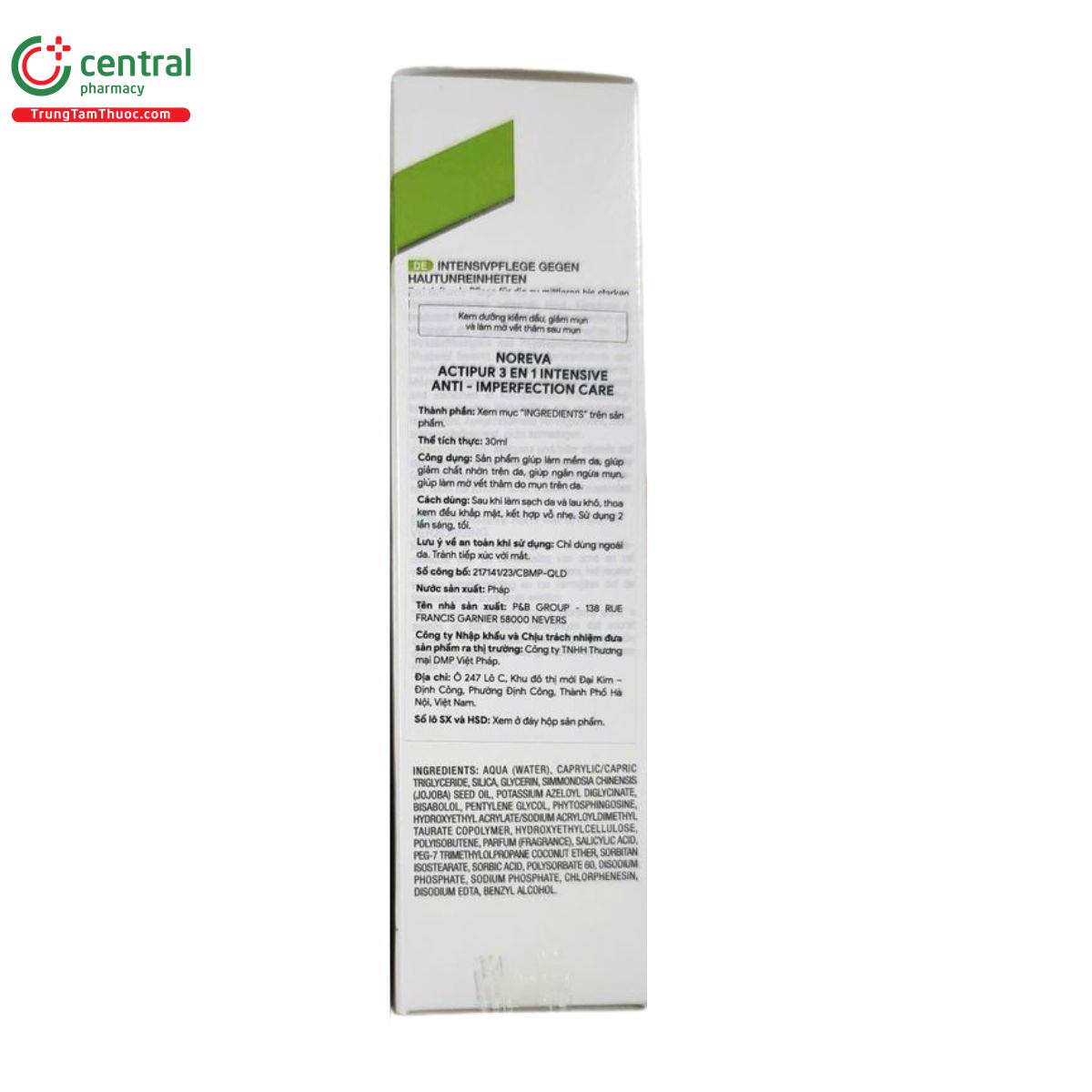 noreva actipur 3 en 1 intensive anti imperfection care 3 S7555 noreva actipur 3 en 1 intensive anti imperfection care 3 S7555