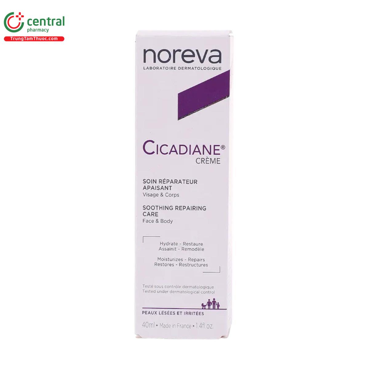 noreva cicadiane soothing repairing care cream 5 B0615 noreva cicadiane soothing repairing care cream 5 B0615