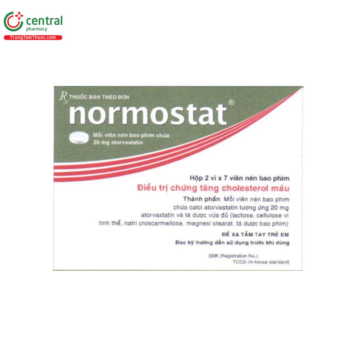 normostat 20mg 2 H3678 normostat 20mg 2 H3678