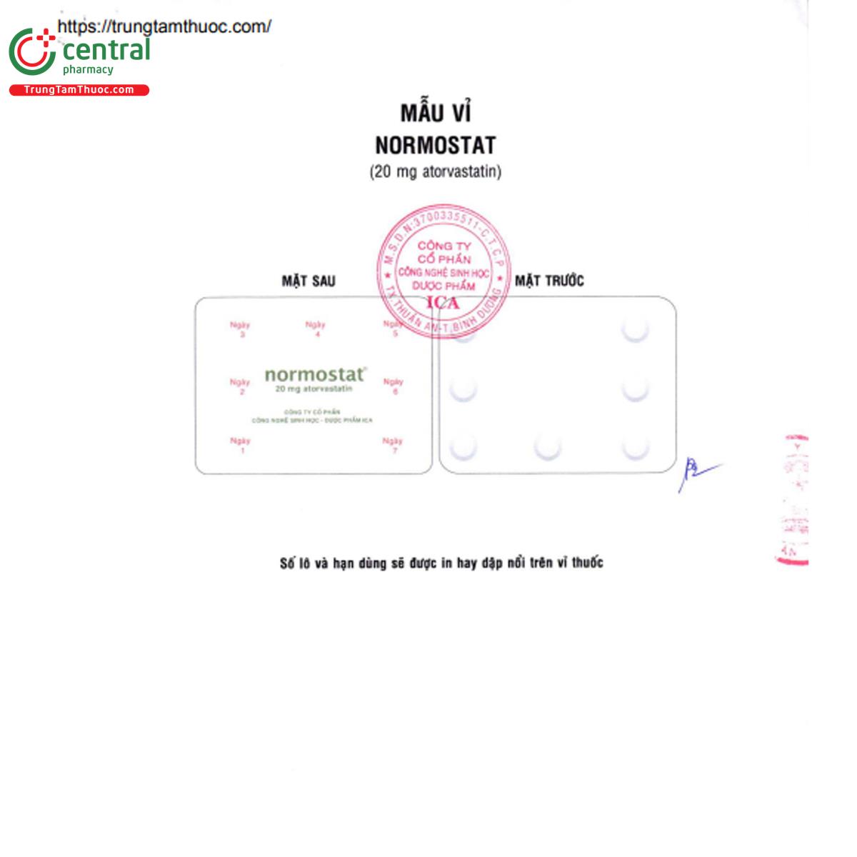 normostat 20mg 4 Q6074 normostat 20mg 4 Q6074