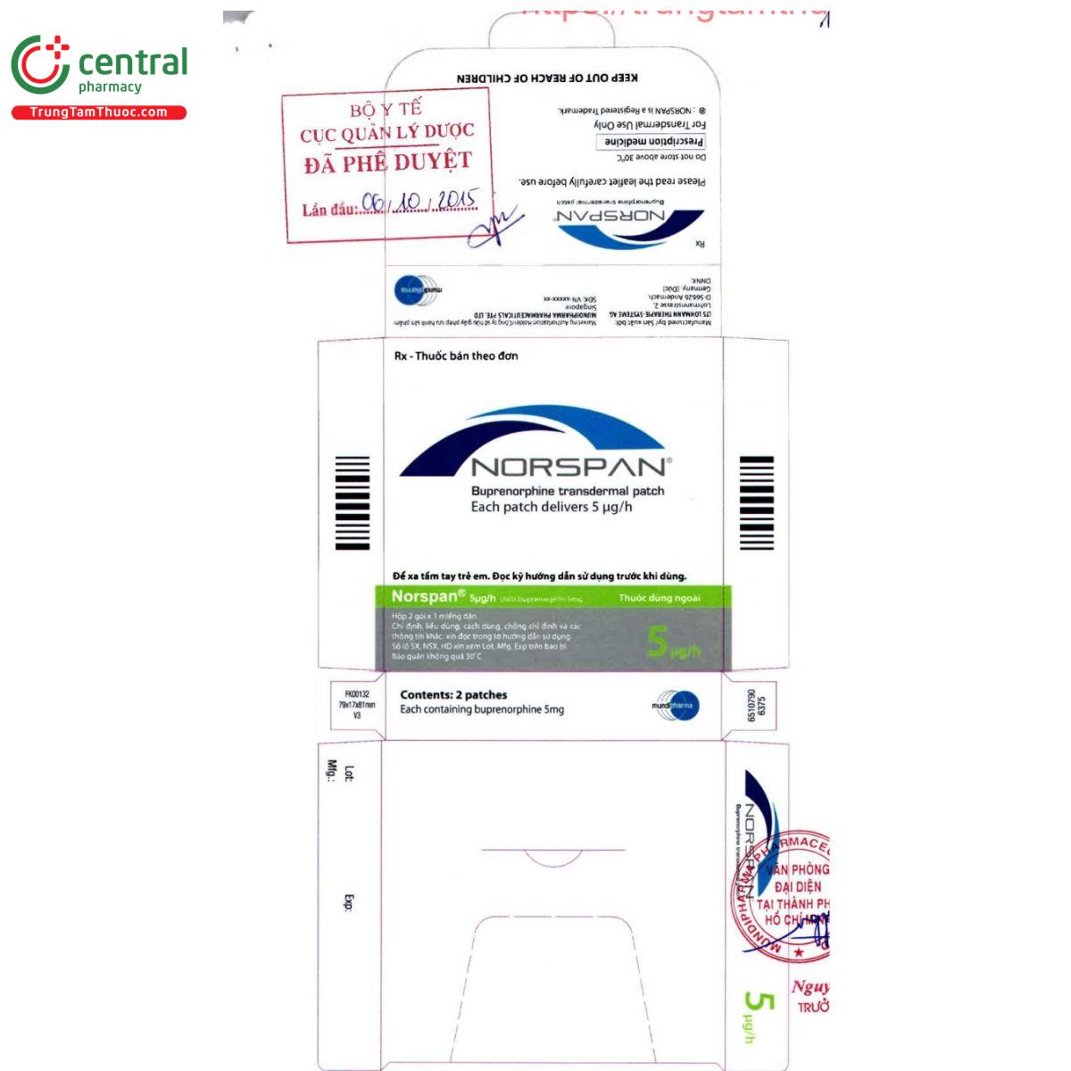 norspan 5mcg h 2 K4374 norspan 5mcg h 2 K4374